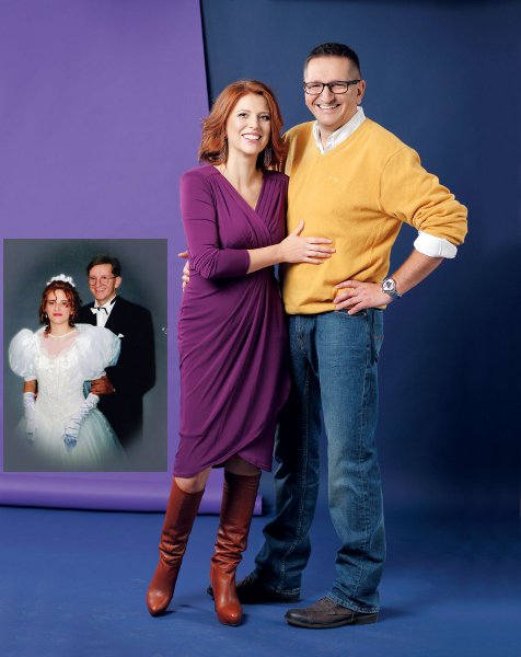 Iwona i Jędrek Tomankowie - 19 lat po ślubie