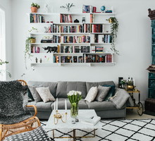 Mieszkanie w Sztokholmie skandynawski styl wnętrz