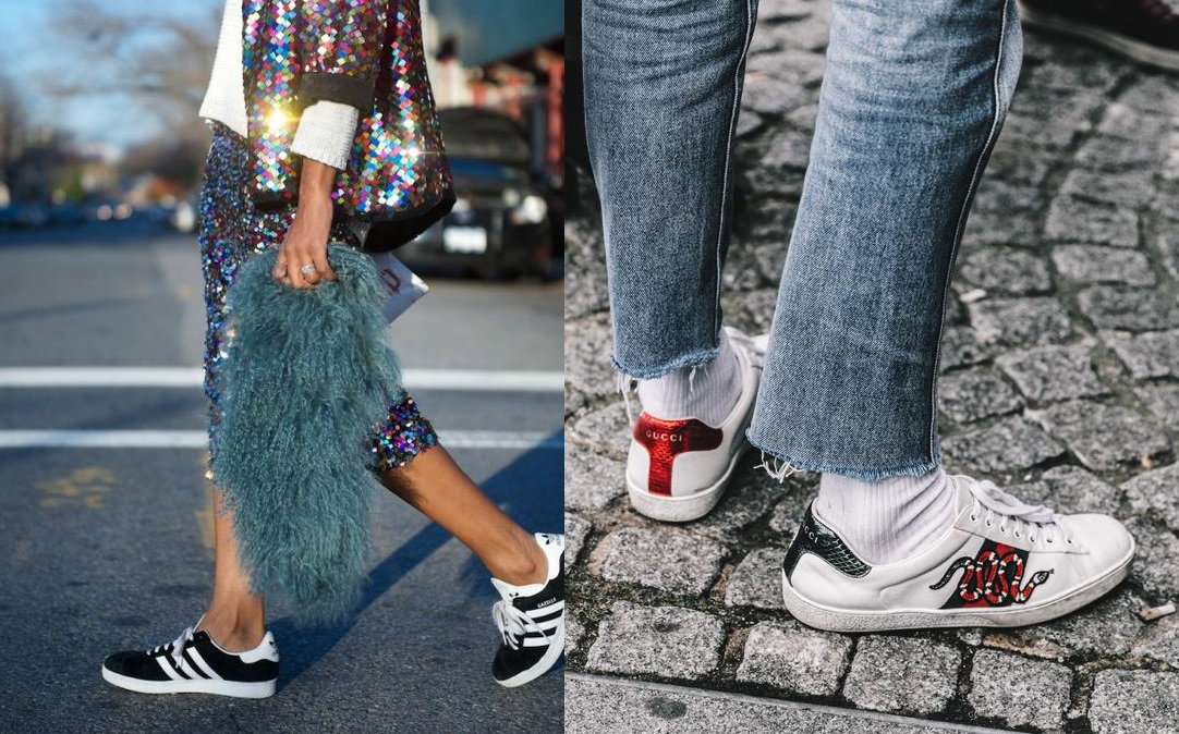 Sneakersy wiosna 2017