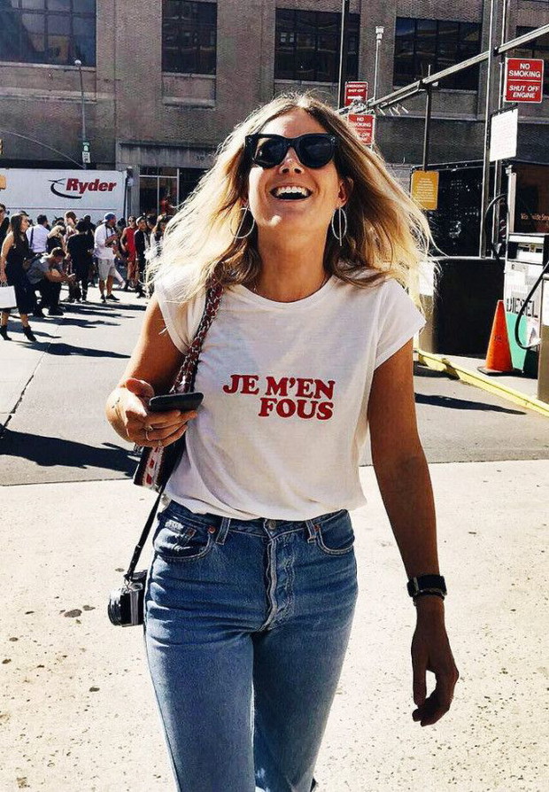 T-shirt z hasłem wiosna 2017