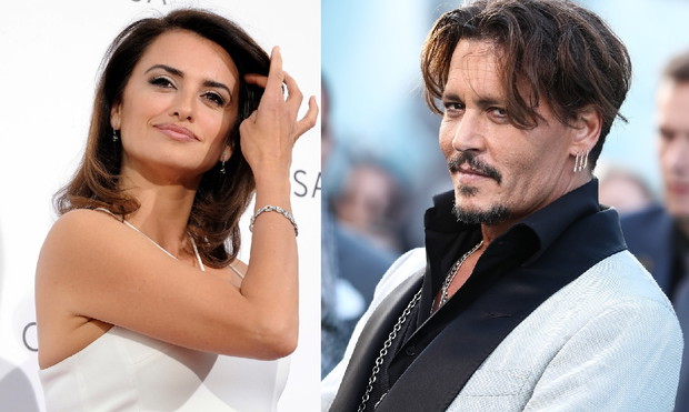 Penelope Cruz i Johnny Depp