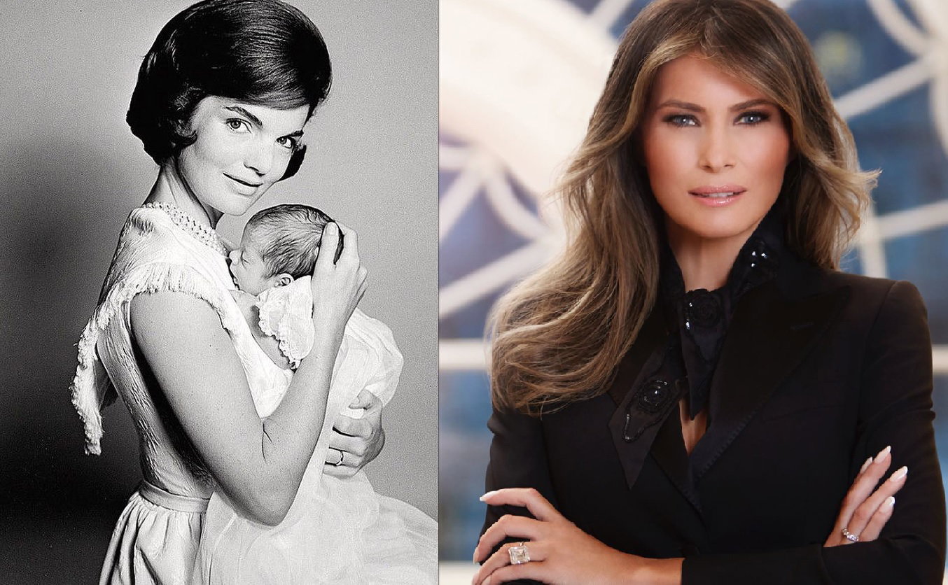 Jackie Kennedy, Melania Trump