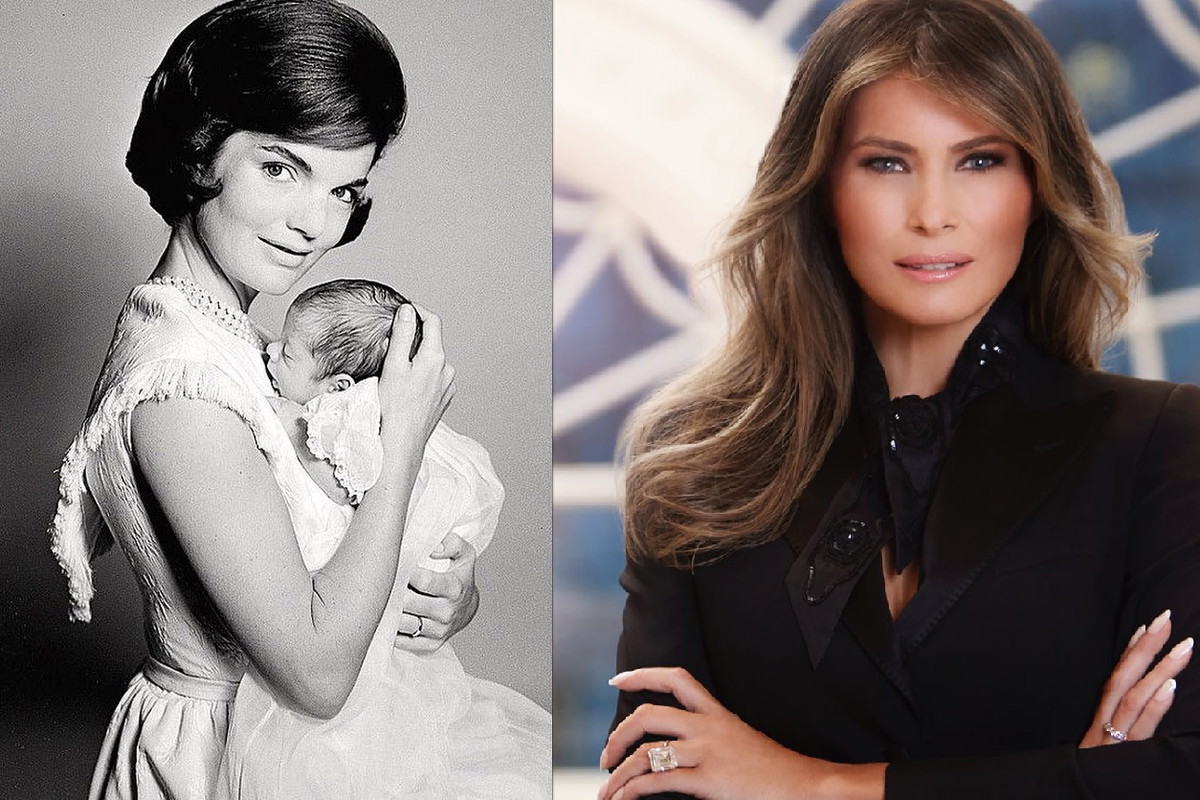 Jackie Kennedy, Melania Trump