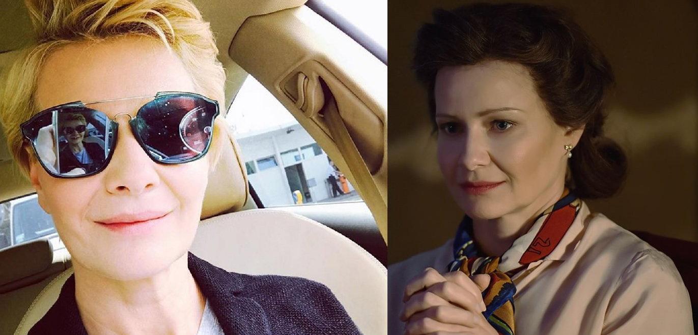 Małgorzata Kożuchowska w roli Krystyny Skarbek