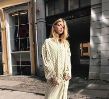 Sukienki i bluzki w grochy na jesień 2017