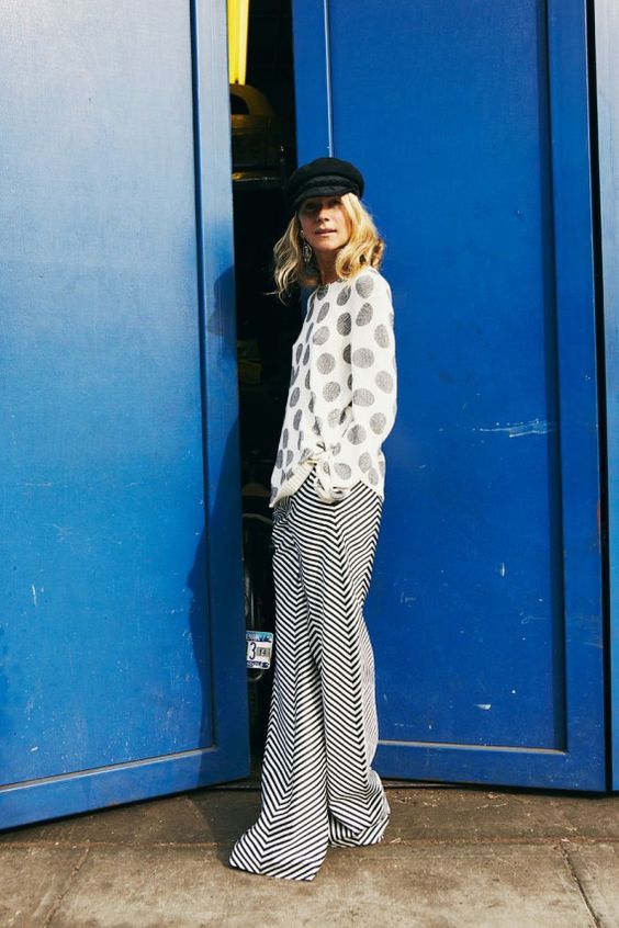 Sukienki i bluzki w grochy na jesień 2017