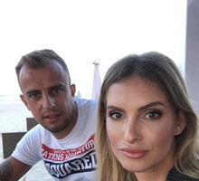 Kamil Grosicki i Dominika Grosicka świętują rocznicę ślubu - wideo