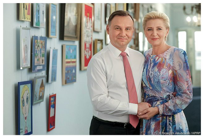 Agata i Andrzej Duda