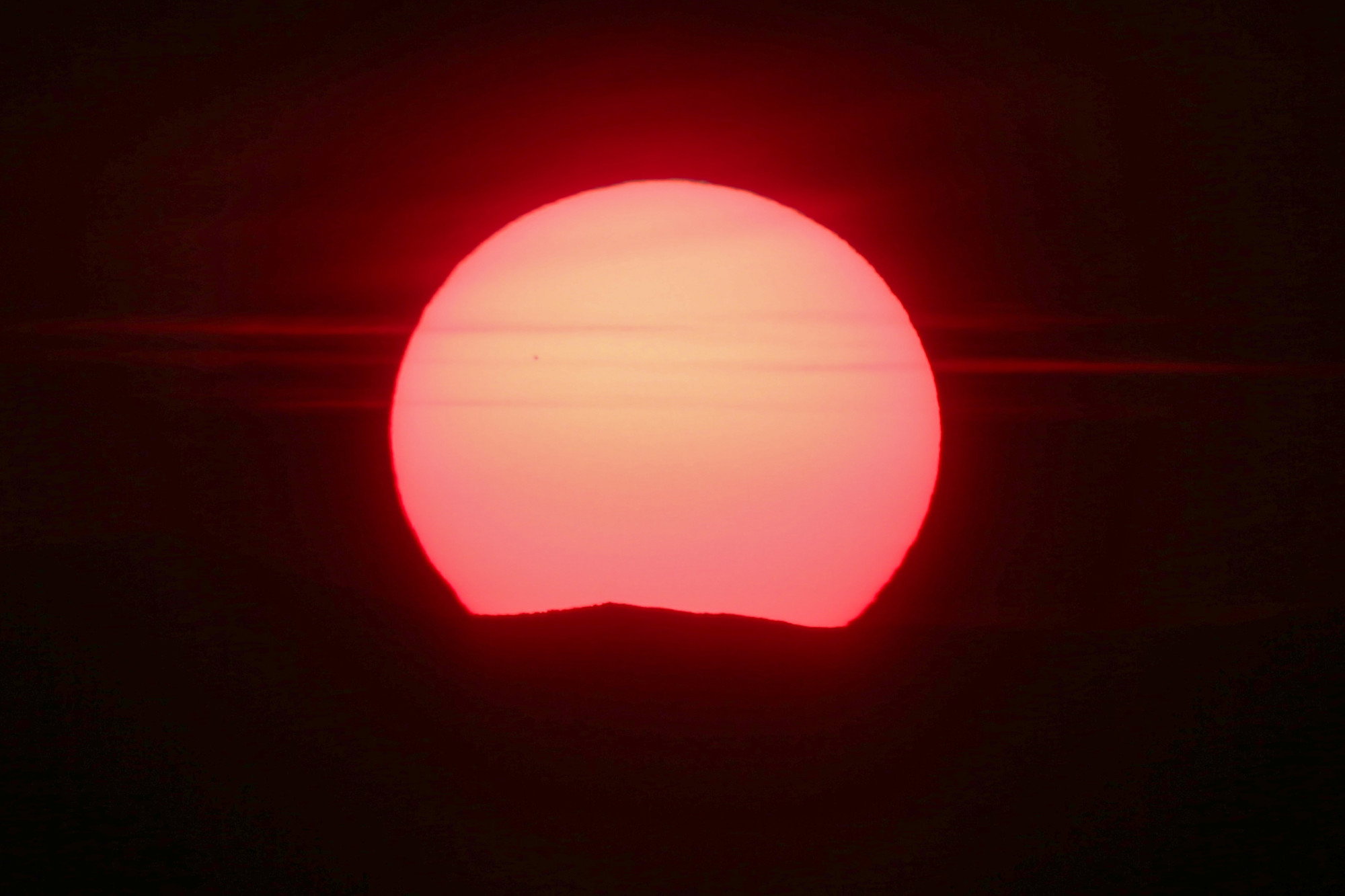 Mercury between the Earth and the Sun