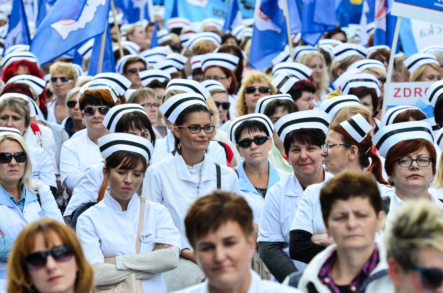 Akcja pielęgniarek #jedenetat