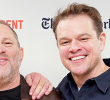 Matt Damon i Harvey Weinstein