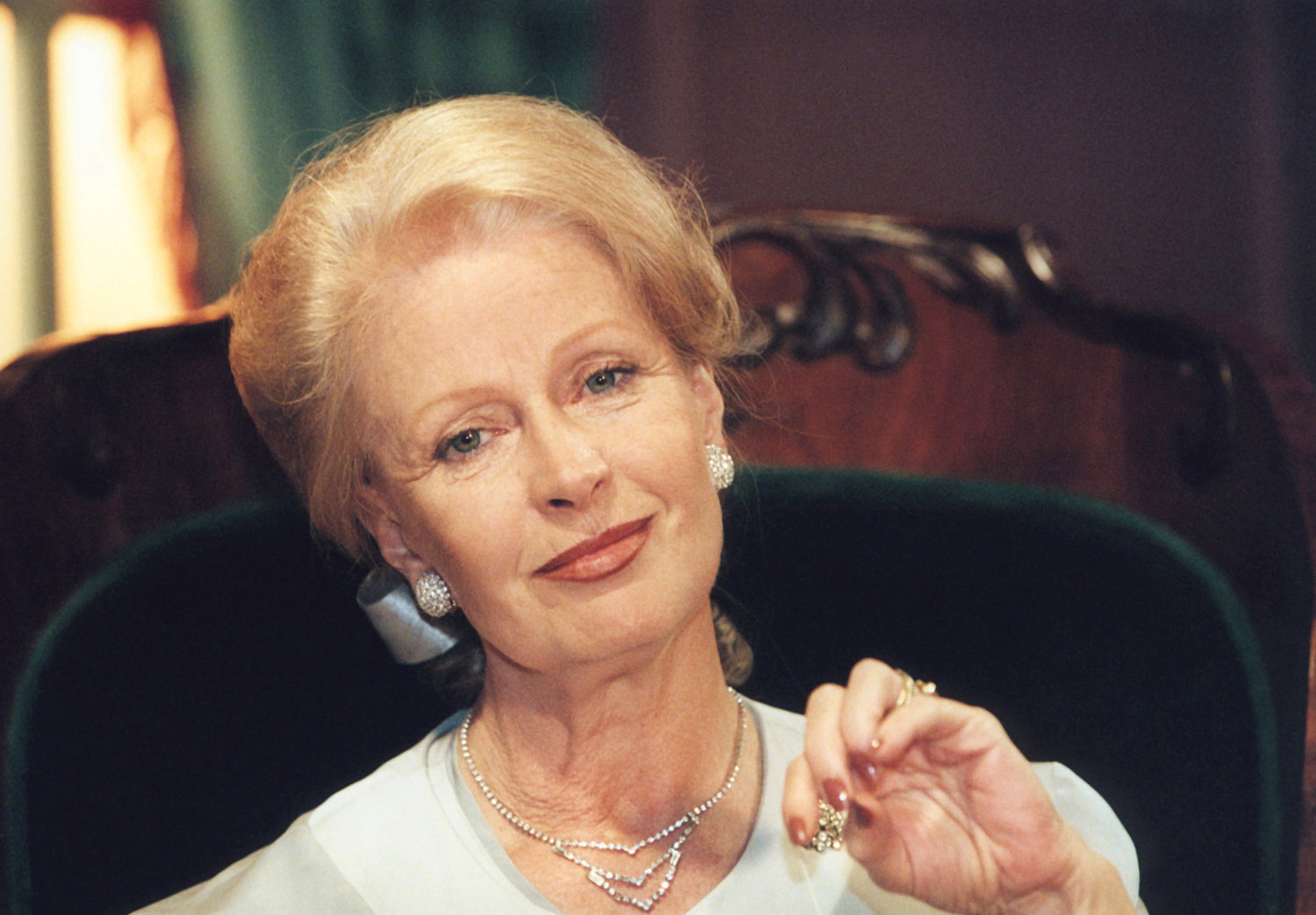 Trêdowata serial obyczajowy, Polska 1999 scena z: Beata Tyszkiewicz fot. AKPA