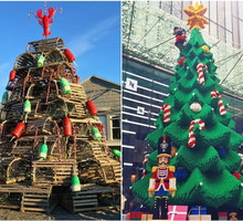 Najciekawsze choinki 2017!