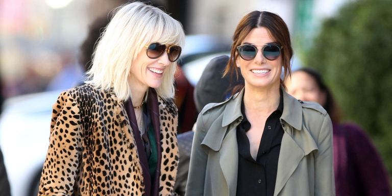 Sandra Bullock i Cate Blanchet w filmie "Ocean's 8"
