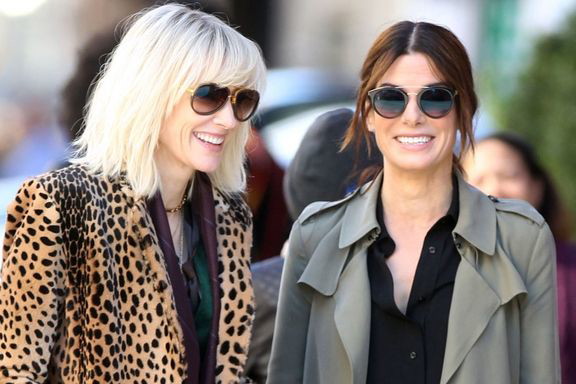 Sandra Bullock i Cate Blanchet w filmie "Ocean's 8"