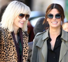 Sandra Bullock i Cate Blanchet w filmie "Ocean's 8"
