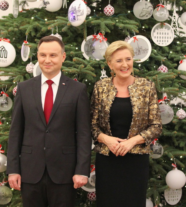 Agata Duda i Andrzej Duda