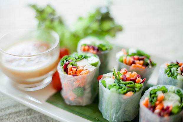 Sylwester 2017/2018: spring rolls