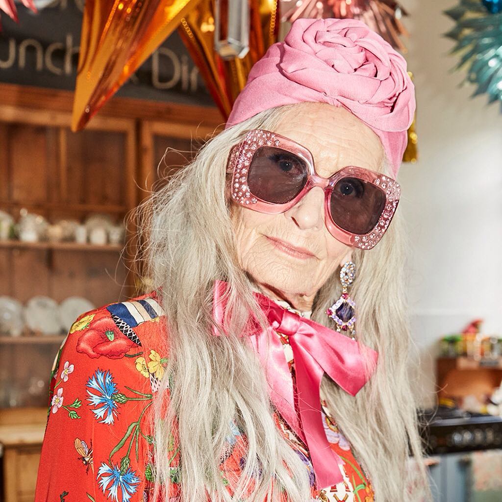 Daphne Self najstarsza modelka świata