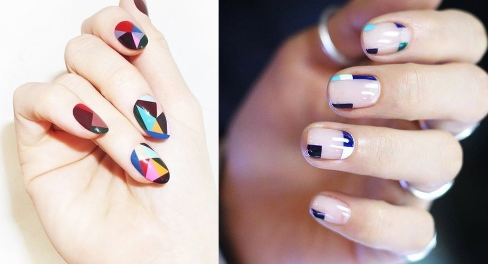 Paznokcie geometryczne