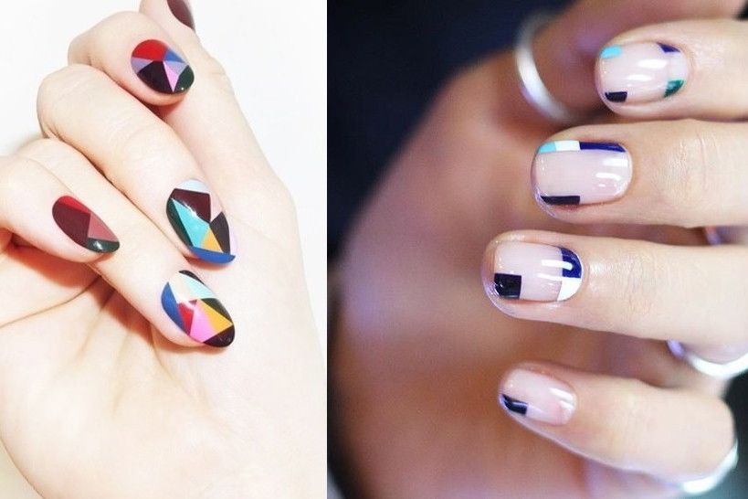 Paznokcie geometryczne
