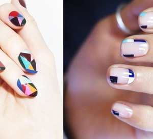 Paznokcie geometryczne