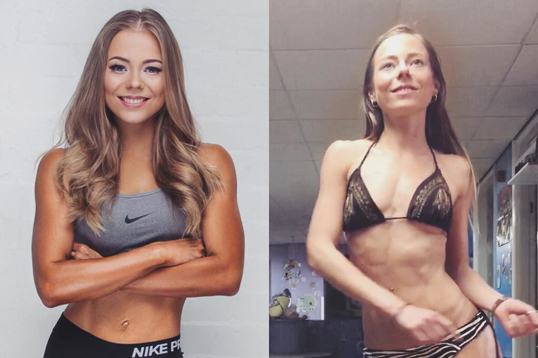 Trenerka fitness bez retuszu
