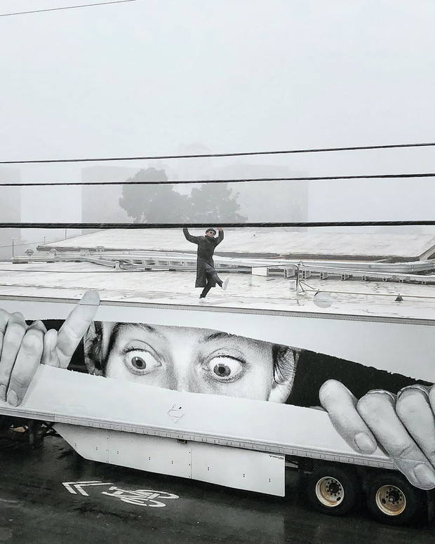 JR i jego uliczna twórczość