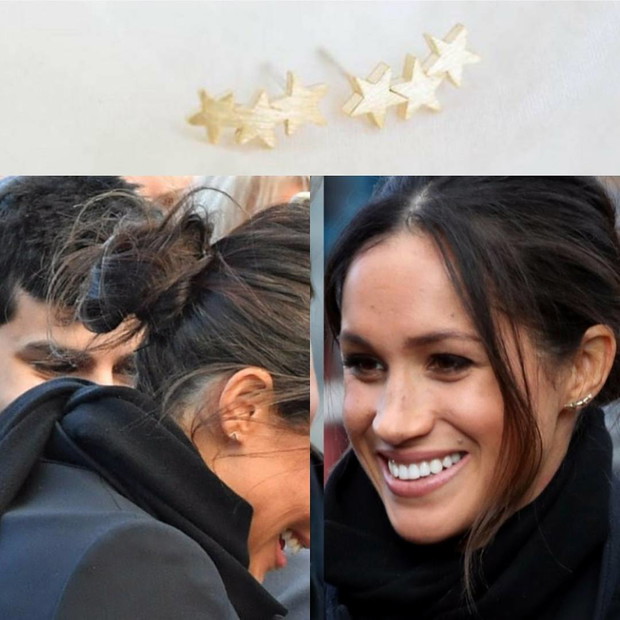 Meghan Markle - kolczyki