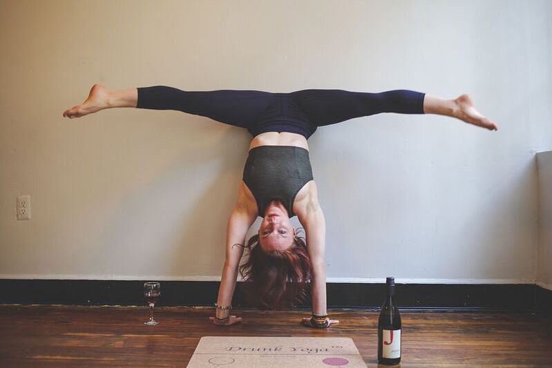 Drunk joga