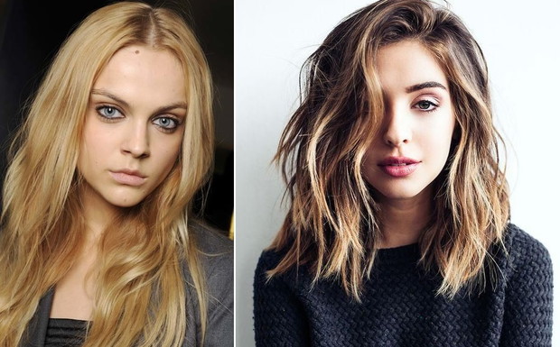 Przedziałek na środku