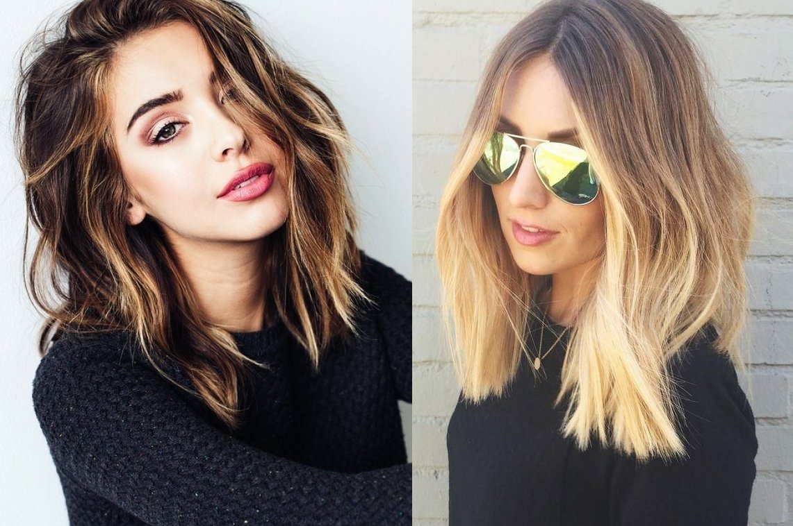 Włosy do ramion - fryzury 2018