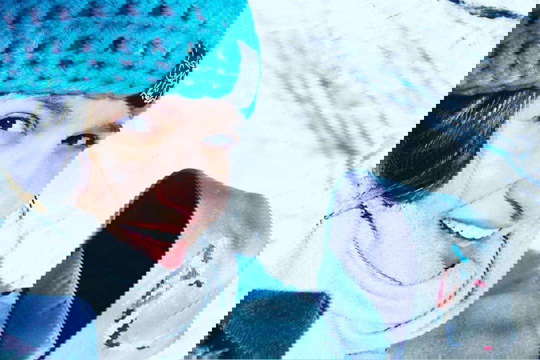 Joanna Koroniewska na spacerze z córką Heleną