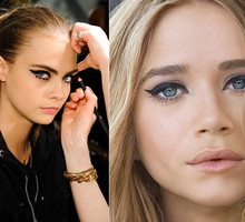 Czarny eyeliner - trend w makijażu 2018