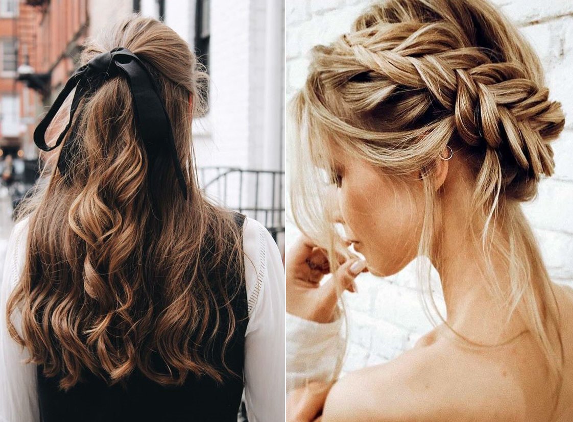 Fryzury na komunię dla mamy