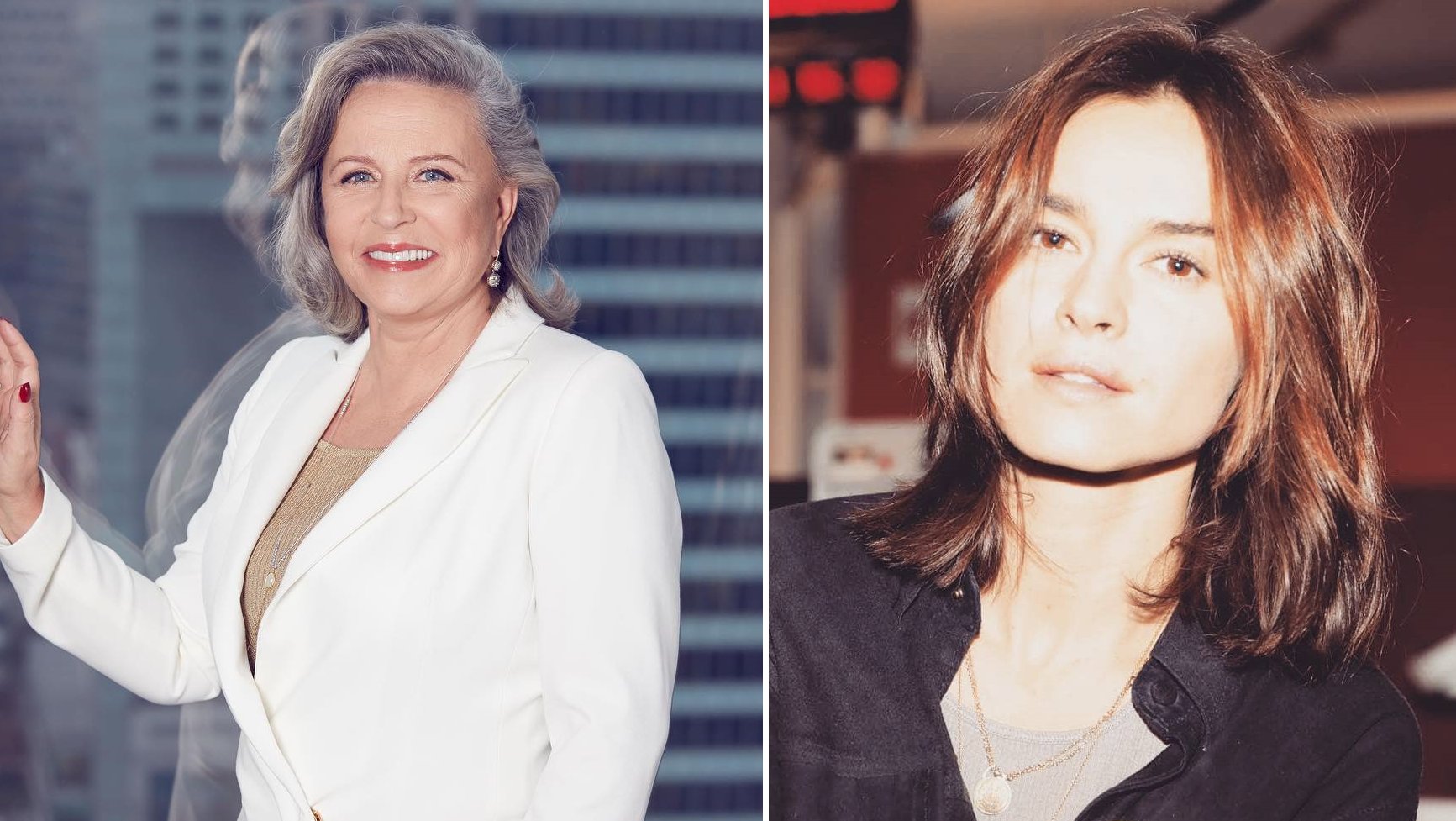 Krystyna Janda i Kasia Smutniak w filmie "Volterra"