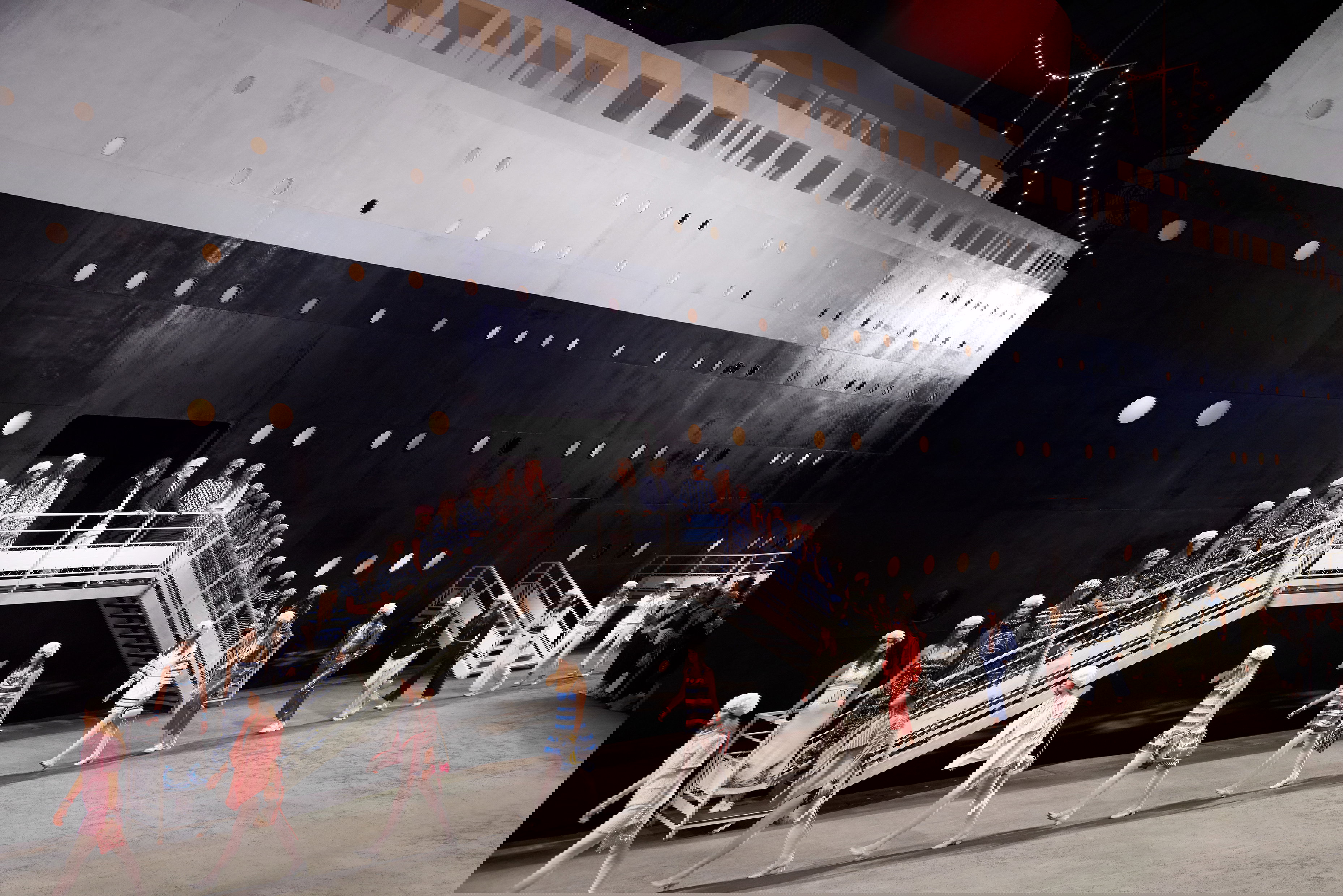 Chanel Cruise pokaz na statku