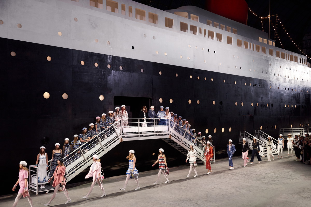Chanel Cruise pokaz na statku
