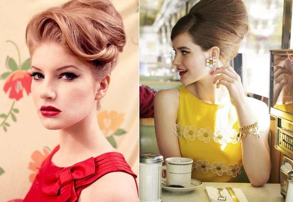 Mocno utrwalona fryzura