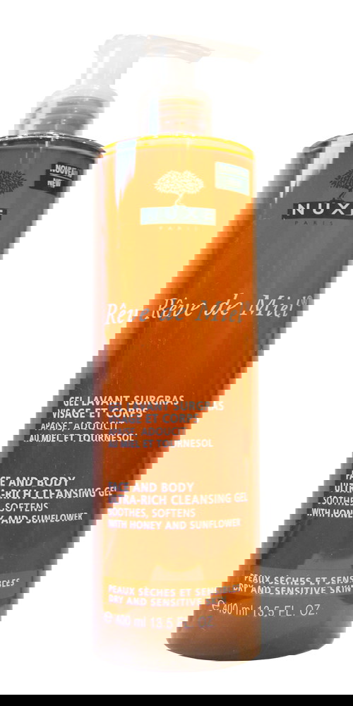 Nuxe bogaty żel do mycia twarzy i ciała