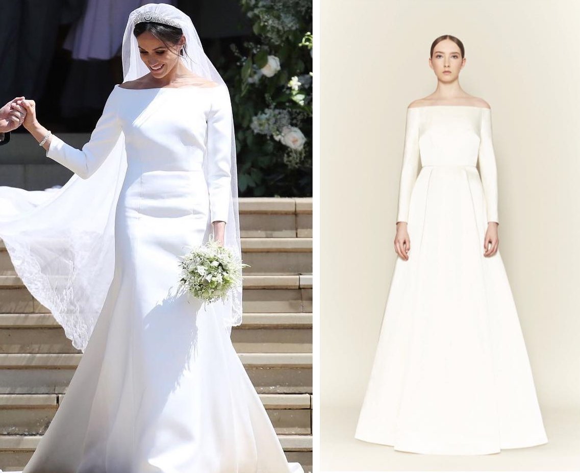 Suknia ślubna Meghan Markle to plagiat?