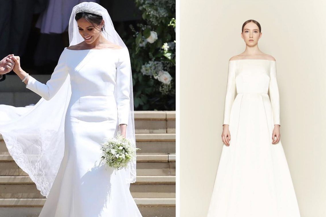 Suknia ślubna Meghan Markle to plagiat?
