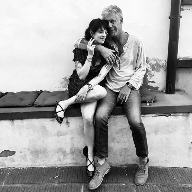 Asia Argento i Anthony Bourdain