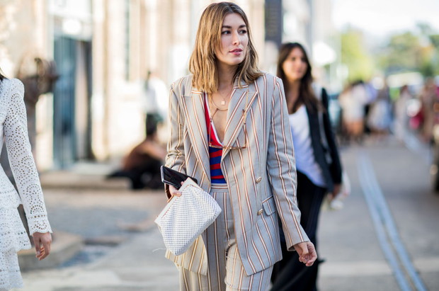 Marynarka dwurzędowa z męskiej szafy