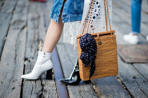 Modne koszyki wiklinowe na lato 2018