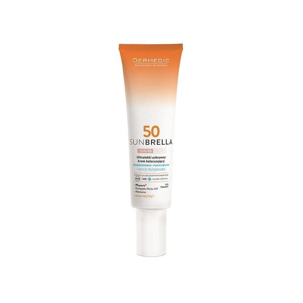 Ochronny krem koloryzujący SPF50, Dermedic