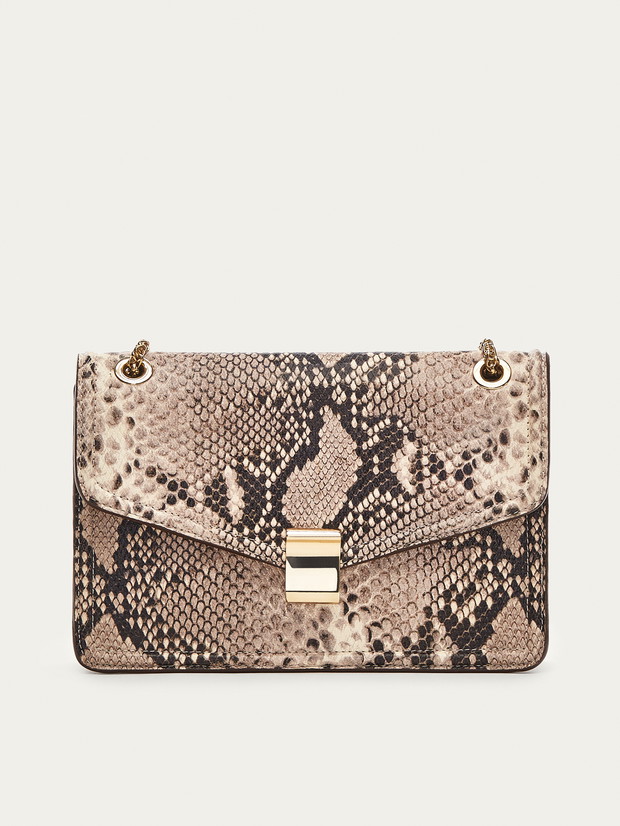 Torebka w wężowy wzór 249 zł