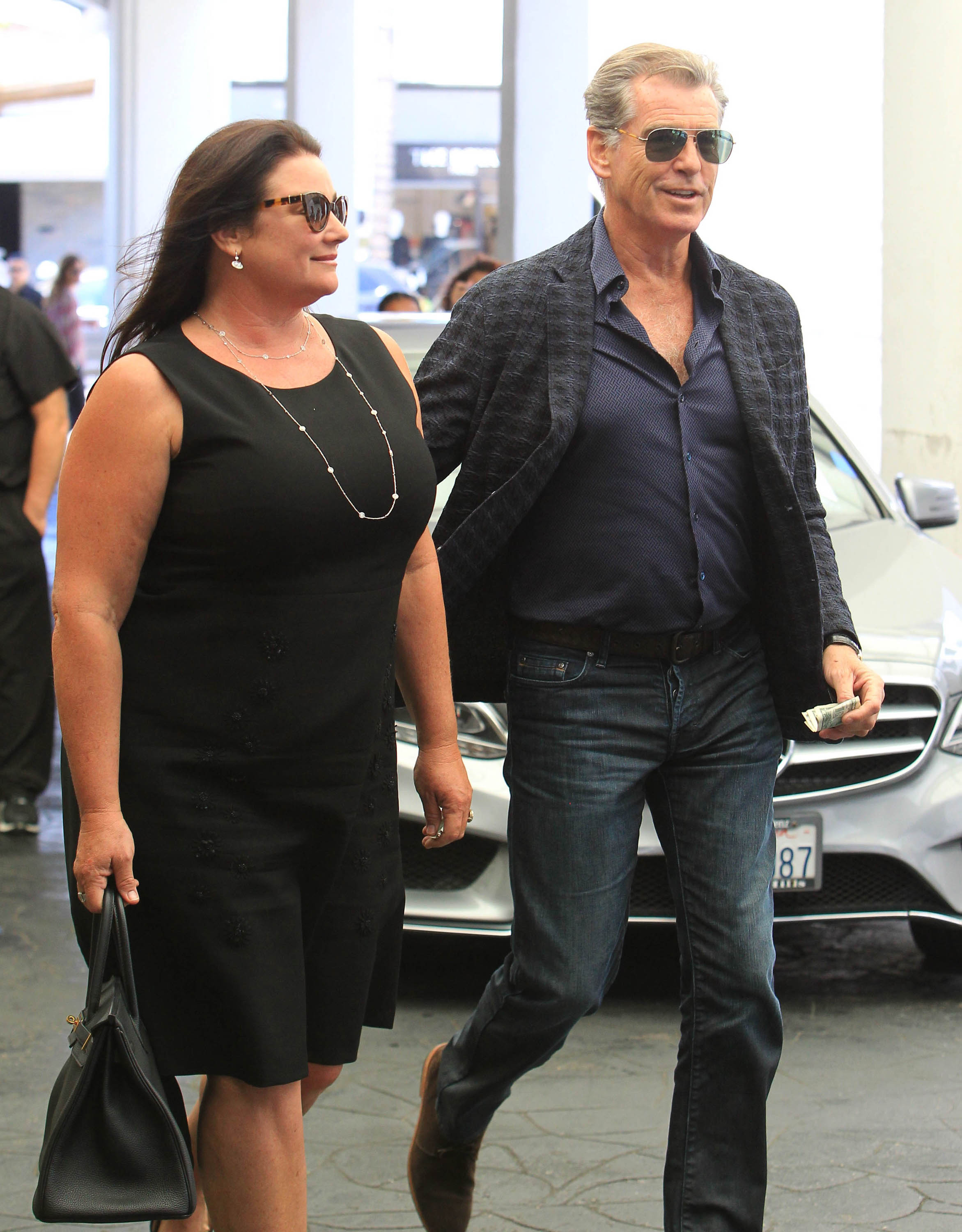 Pierce Brosnan z żoną  Keely Shaye Smith