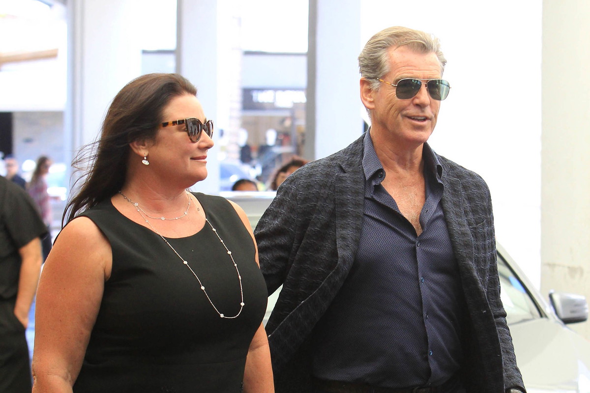 Pierce Brosnan z żoną Keely Shaye Smith