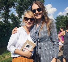 Joanna Kulig i Magda Lamparska